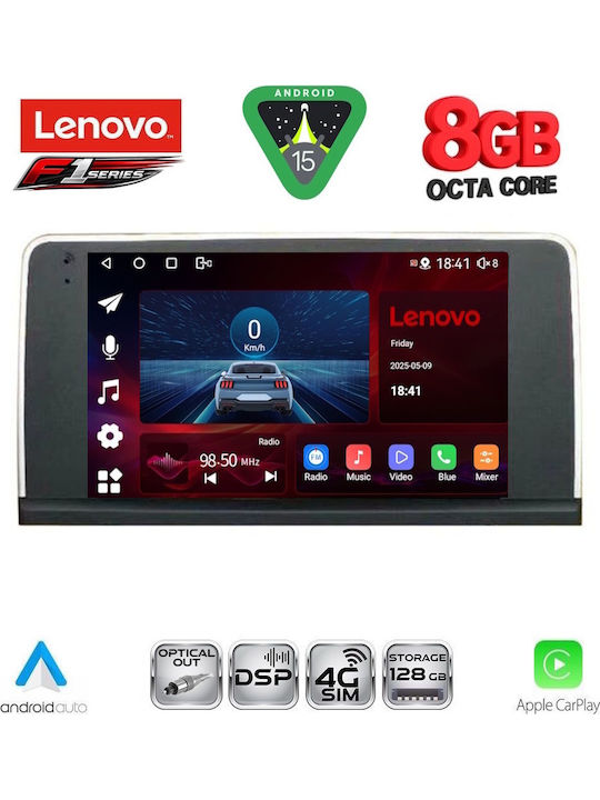 Lenovo Car Audio System for BMW X3 (F25) 2011-2013 (Bluetooth/USB/WiFi/GPS/Apple-Carplay/Android-Auto) with Touch Screen 9"