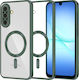 Techsuit Luxury Crystal Umschlag Rückseite Tran...