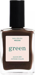Manucurist Зелен Гланцов Лак за нокти Mocha 15 ml