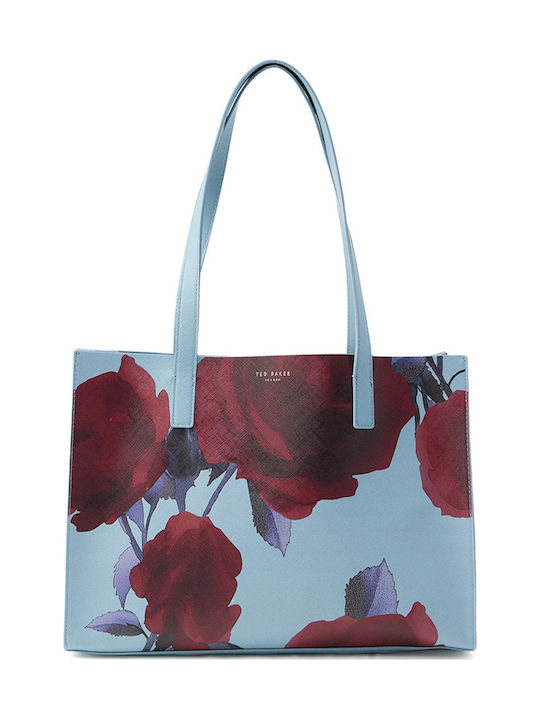 Icon Damen Shopper Tasche Blau
