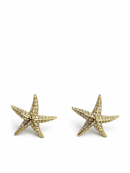Ghetto Earrings made of Steel Gold Plated