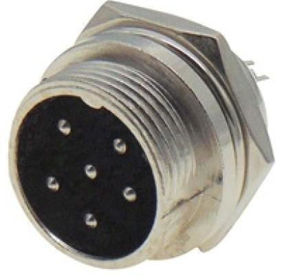Connector Μικροφωνου 6p Αρσενικο Lz310 Cn034 Owi Wan 01.129.0009 10 Τεμαχια