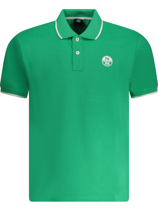 Polo Short Sleeve Blouse Green