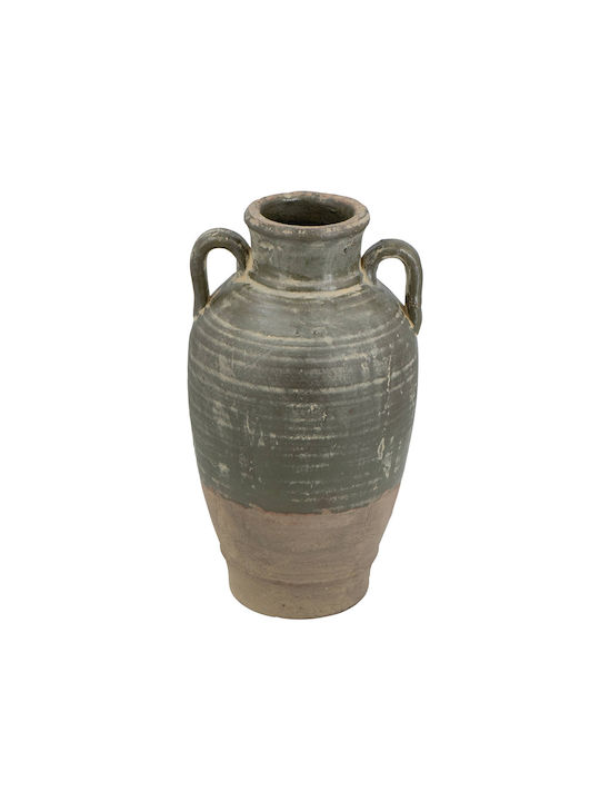 Artekko Decorative Vase Orange 22x22x40cm