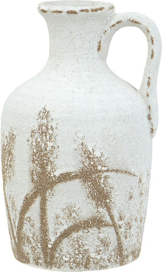 Artekko Decorative Vase White 16x15x26cm