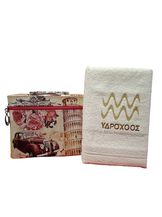 Marwa Facecloth Aquarius 50x90cm White
