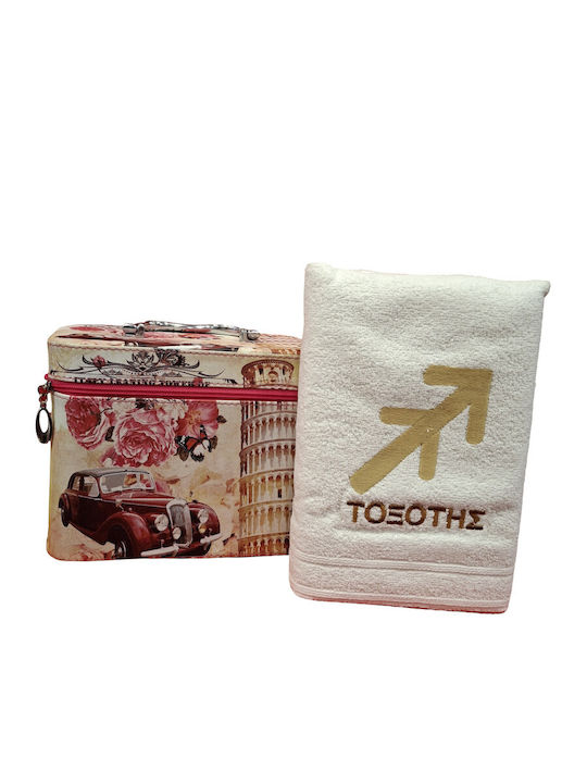 Marwa Facecloth Archer 50x90cm White