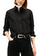 Women's Long Sleeve Shirt Black