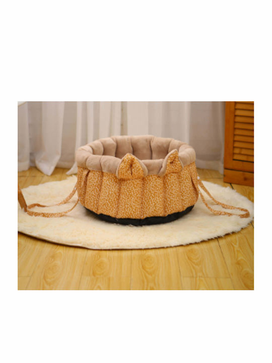 Hundebett Nest Orange 50cm.