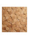 3D Wandpaneele mit Kleber Beiges 26x15x2cm