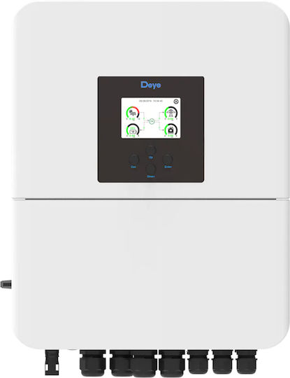 Deye Wechselrichter Nennleistung 5000W mit Nenn-Eingangsspannung 48V Einphasig 12-SUN-5K-SG04LP1-EU