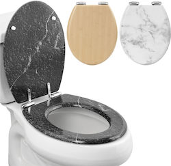 Navaris Copii Capac WC Închidere lentă Plastic Negru Navaris Copii Capac WC Închidere lentă Plastic Negru