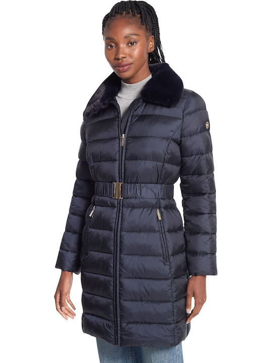 Women's Short Lifestyle Jacket for Winter Blue