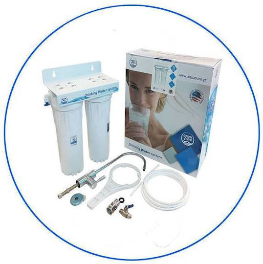 Aqua Pure Apduc 14 Soft Sistem de Filtrare a Apei Dublu Sub blat