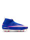 Superfly 10 FG Kids Soccer Cleats Molded Blue