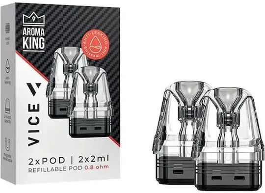 Aroma King Ersatz-Pod 2ml mit Widerstand 0.8ohm 1Stück