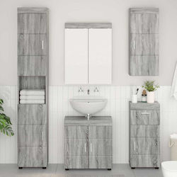 vidaXL Badezimmerschrank 37x24.5x86cm Sonoma