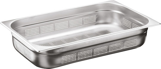 Raki Gnp 1/1 65mm Edelstahl Durchlöcherte Gastronorm Pfanne