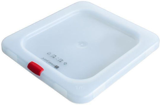 Raki Capac Tăvi Gastronorm Din Polipropilenă 1/6 176x162mm Alb