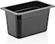 Culinaro Polypropylen Gastronorm Pfanne 1/2-200 325x265x200mm 11,7lt Schwarz