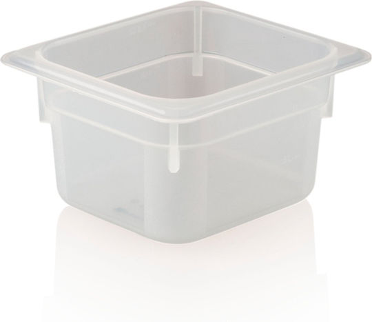 Raki Polypropylen Gastronorm Pfanne 1/6-100 176x162x100mm 1,5l Weiße
