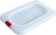 Raki Port Polypropylene Lid Gastronorm Tray 1/9 176x108mm White