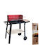 Raki Charcoal Grill Gift Set Fork Knife 20cm Simonaggio Churrasco Mn019882