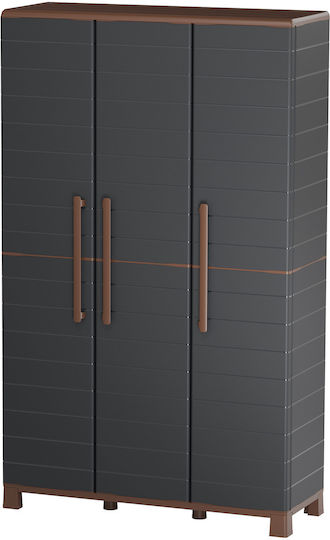 Cu trei uși Plastic 102x37x169cm Cu trei uși Plastic 102x37x169cm