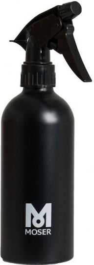 Black Aluminum Water Spray Bottle 500 Ml Moser