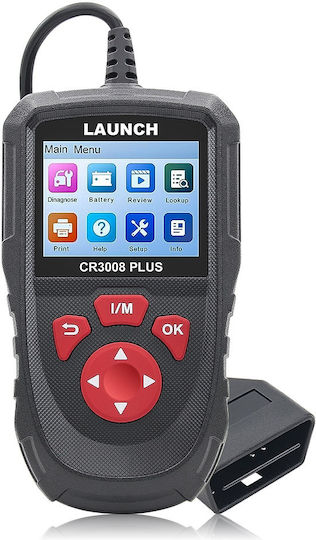 Tester Auto Launch Creader Cr3008 Plus Obd2 Diagnoză Completă Ecran Color 2.8" Compatibil 99% Vehicule Funcții Avansate Protocoale Multiple