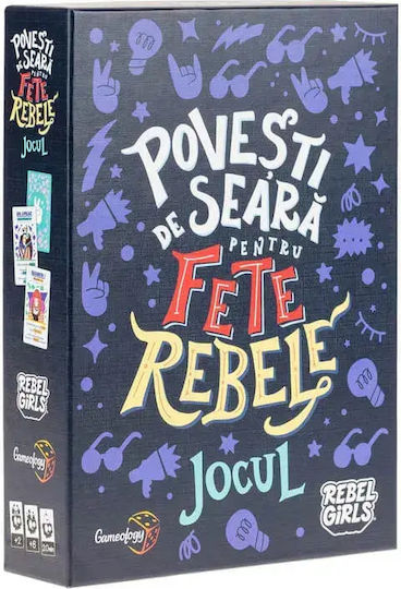 Joc de Societate Bedtime Stories for Rebel Girls pentru 2+ Jucători 8+ Ani Gameology