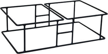 Raki Gastronorm Tablett Halter Metall Schwarz