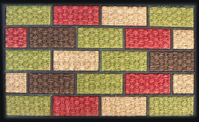Raki Fußmatte aus Gummi 75x45cm