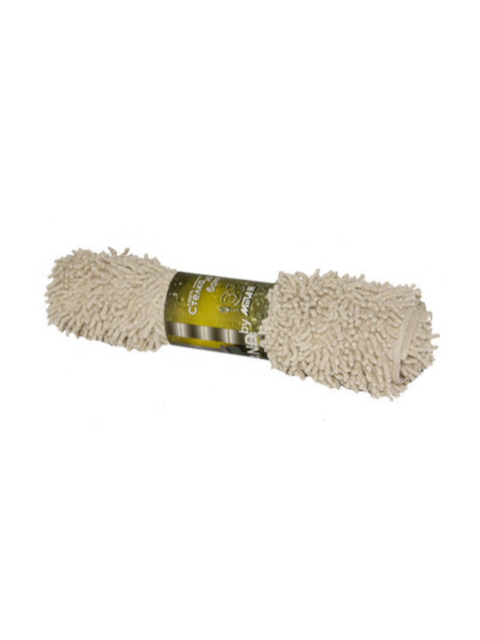 Raki Πατάκι Μπάνιου Βαμβακερό MN019040 White 45x75εκ.