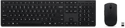 Lenovo Essential Wireless Keyboard Mouse Combo Gen2 - Комплект с мишка Българска