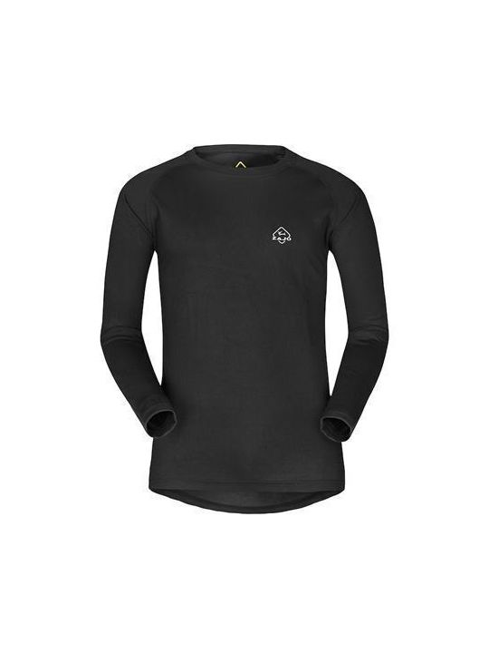 Giordana Männer Lange Ärmel Fahrradtrikot Schwarz