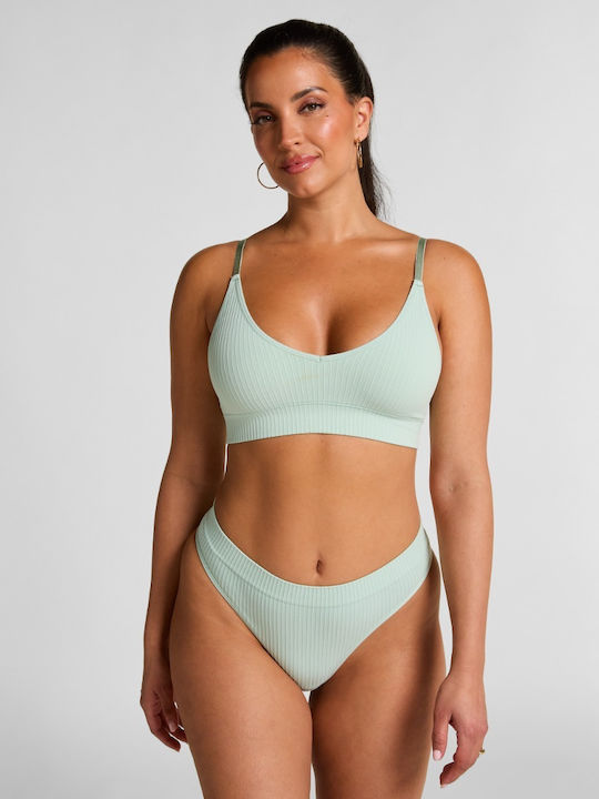 Dianne High-waisted Women's String Green