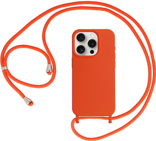 Umschlag Rückseite Silikon mit Band Mehrfarbig (iPhone 13 Pro Max)
