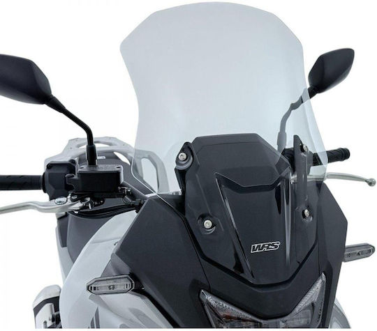 WRS Transparentes Visier Motorrad für Honda Transalp HO084F
