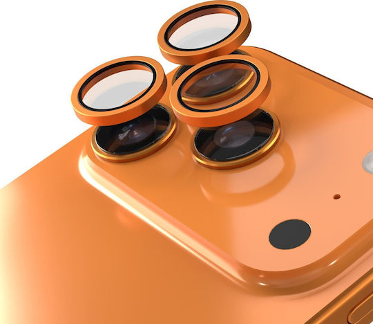 Etteri Camera Protection Tempered Glass Orange for the iPhone 17 Pro, iPhone 17 Pro Max