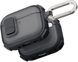 AmazingThing Case Silicone in Black color for Apple AirPods Pro 3