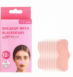 One Fashion Clear-up Nose Strips Προσώπου Καθαρισμό Unisex Ροζ 12τμχ One Fashion Clear-up Nose Strips Προσώπου Καθαρισμό Unisex Ροζ 12τμχ