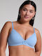 Lola Bra without Padding without Underwire Blue