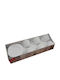 Bormioli Rocco Parma Set Căni Ceai De sticlă Albe 230ml 12buc