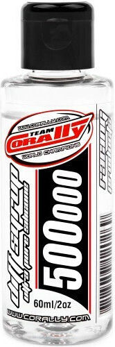 Team Corally Diff Syrup Ultra Pure Silicone 500000 Cps 60ml C-81610 Team Corally