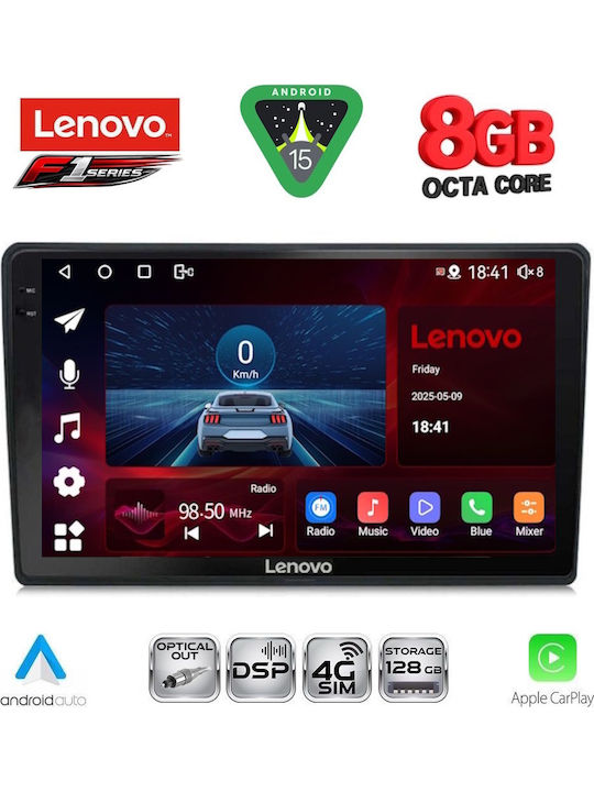 Lenovo Car Audio System for Citroen C4 / DS4 2018 with Touch Screen 10" Bluetooth USB Wi-Fi GPS Apple CarPlay Android Auto