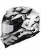 Premier Hyper SR Black / White Мотоциклетна каска Full Face ECE 22.06 1430гр