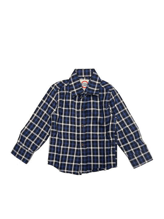 Joyce Kids Shirt Long Sleeve Blue