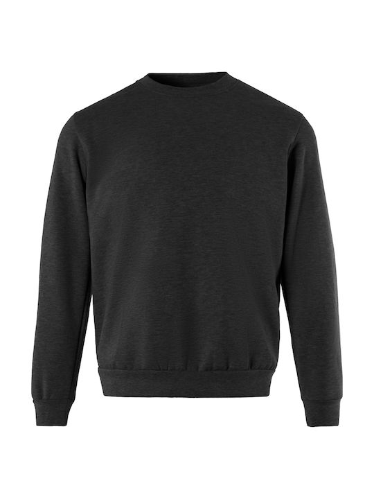 Ανδρικό Μακρυμάνικο Φούτερ Εργασίας Γκρι Fleece