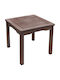 Masă Pentru Spații Mici Exterioare Din Teak 45x45x40cm